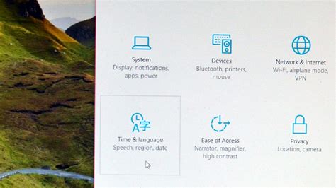 Image result for Time & Language Settings