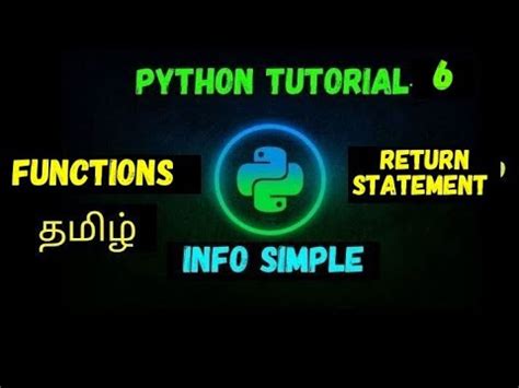 Image result for Function in Python in Tamil