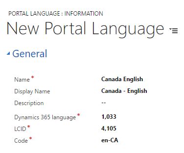 Dynamics Multilanguage Support に対する画像結果