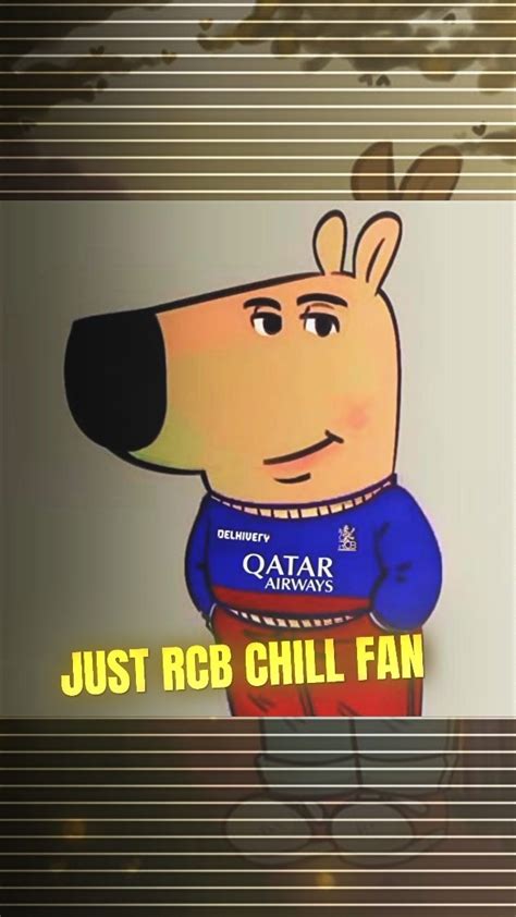 Chill Guy with RCB Cap に対する画像結果