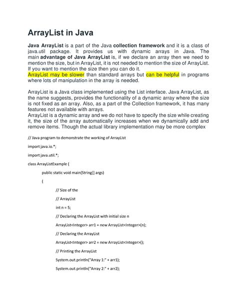 Image result for Java Collection Framework ArrayList