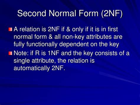 Afbeeldingsresultaten voor Second Normalization Form