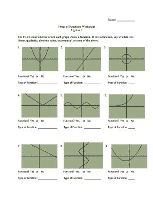 Image result for Function and Types of Functions Worksheet