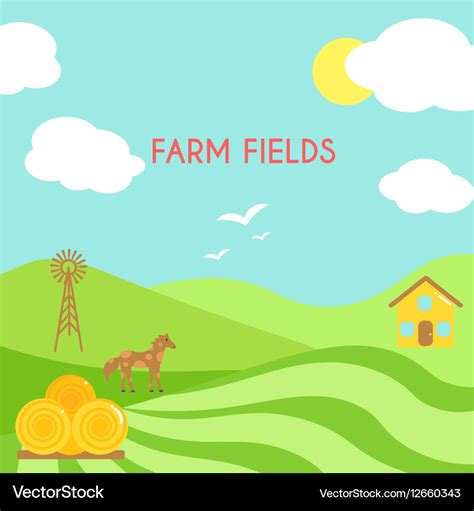 Image result for Farm Field Vector