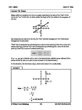 Lesson 2 Homework Practice Slope に対する画像結果