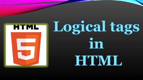 Image result for Logical Tags in HTML