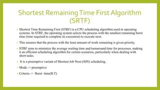 Toradh íomhá ar Strf Scheduling Algorithm