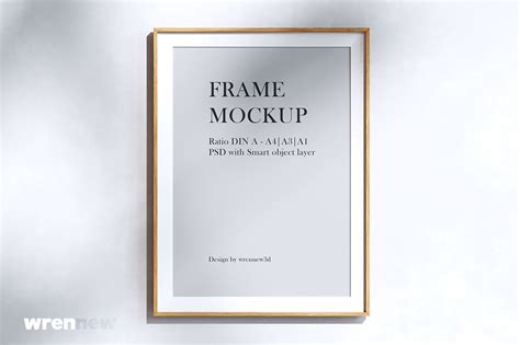 3D Photo Frame Mockup Template Graphic by wrennew3d · Creative Fabrica