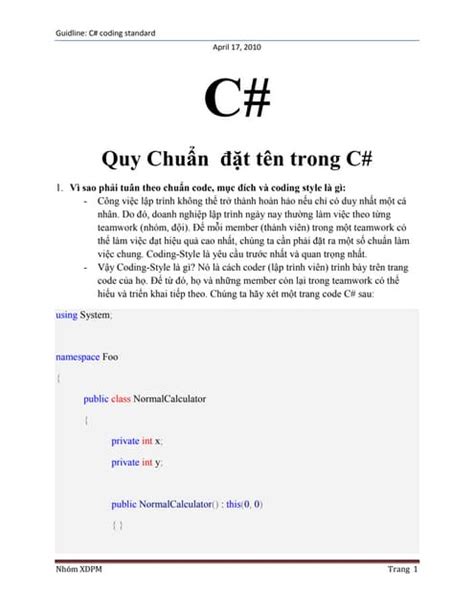 Image result for Contoh Coding Standar Convention