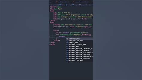 Toradh íomhá ar Keypress Event JS Syntax