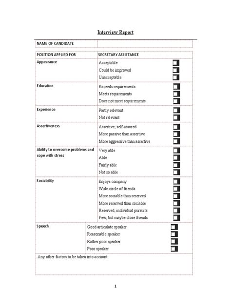 Image result for Interview Assignment Report Examples