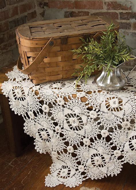Toradh íomhá ar Free Crochet Table Topper Patterns