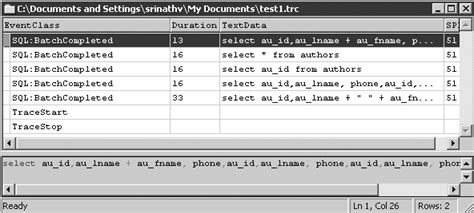 How to Use SQL Profiler に対する画像結果