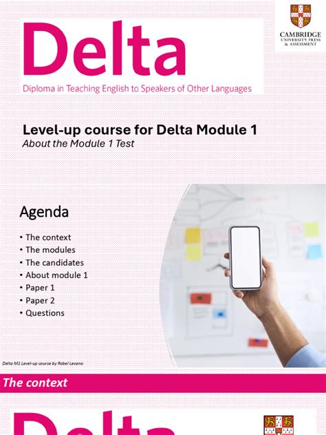 Afbeeldingsresultaten voor Delta Module 1 Testing Types List