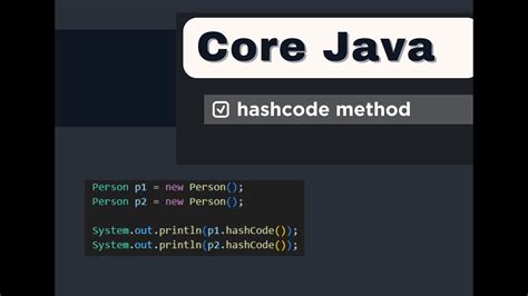 Image result for Implemenatation of hashCode Method in Java