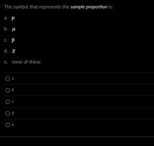 Image result for Symbol for Sample Proportion