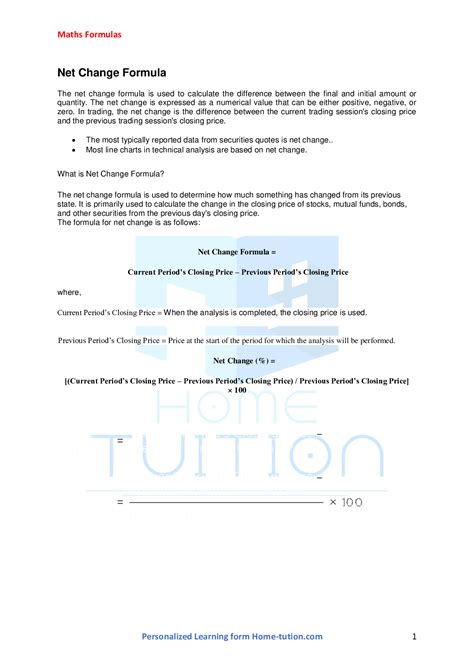 Image result for Net Change Solution Math