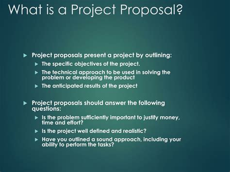 Toradh íomhá ar Project Proposal Definition
