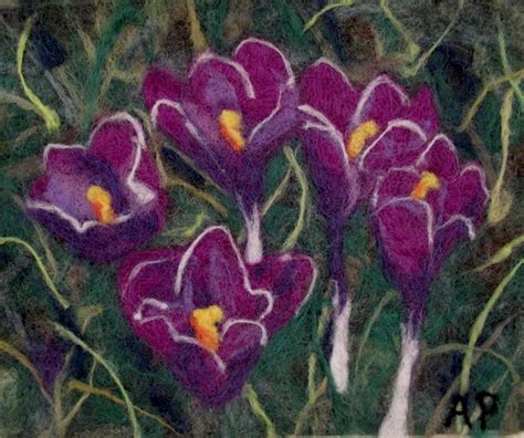 Toradh íomhá ar 2D Needle Felting