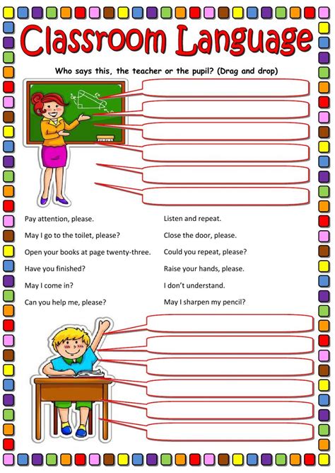 Toradh íomhá ar English Language Class 5 Worksheet