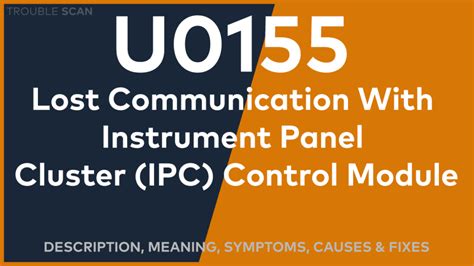 Image result for How to Fix U0155 Code