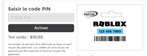 Toradh íomhá ar Code Carte Cadeau Roblox PC