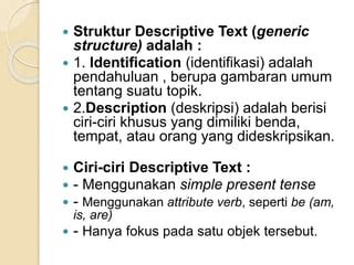 Image result for Struktur Descriptive Text