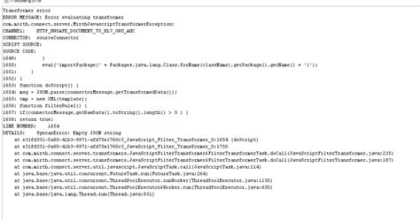 Toradh íomhá ar JSON Empty String
