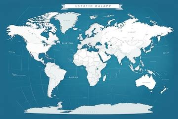 World Map Vector Flat Background に対する画像結果