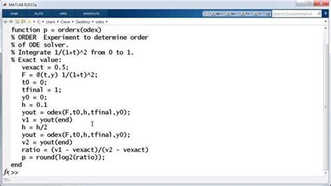 Image result for MATLAB Equation Example