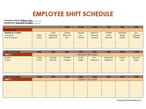 Image result for Night Shift Schedule Template