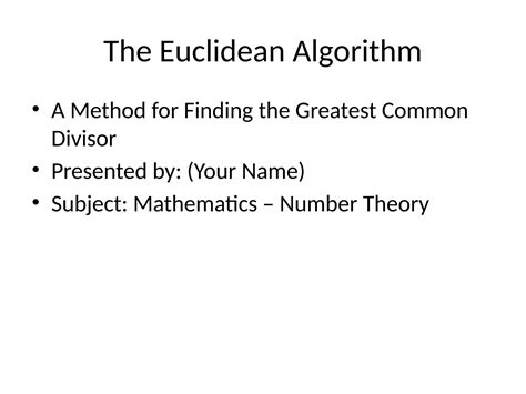 Image result for Euclidean Algorithm Anchor Chart