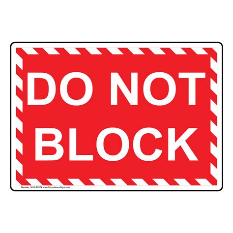 Do Not Block Sticker に対する画像結果