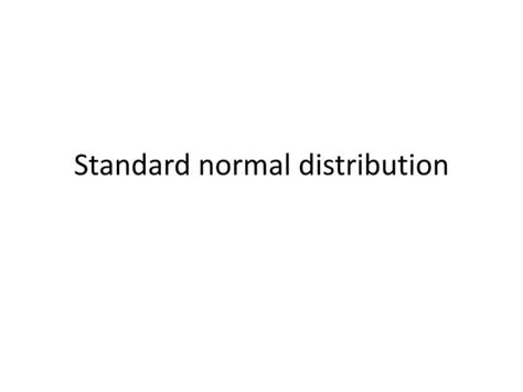 Standardizing Normal Distribution に対する画像結果