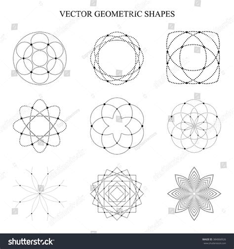 Geometric Chapes Vector に対する画像結果