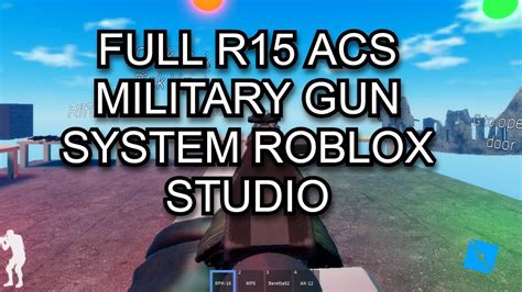 Roblox Studio Gore ACS માટે ઇમેજ પરિણામ