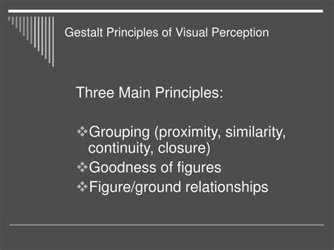 Image result for 5 Principles of Visual Perception