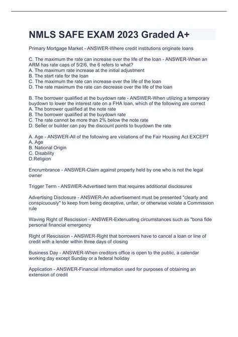 Toradh íomhá ar Printable Meometrix NMLS Practice Tests