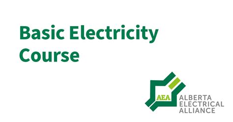 Résultat d’images pour Electrical Basics Course Overview