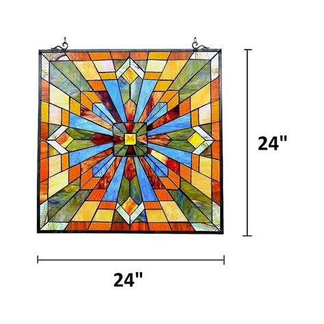 Image result for Tiffany Window Pane Rectangular Design Pattern