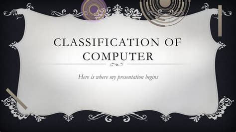 Toradh íomhá ar 4 Classification of Computer