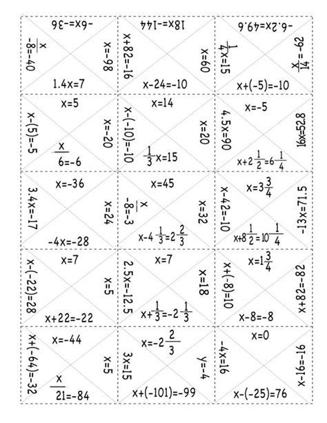 Numerical Equation Example Math Middle School に対する画像結果