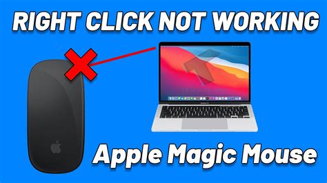 How To Fix Right Mouse Button Not Working on Apple Magic Mouse - YouTube