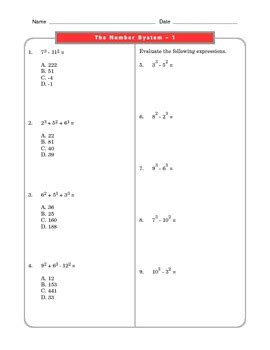 Image result for Computer Number System Worksheet Class 7 Sums