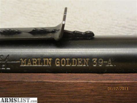 Toradh íomhá ar Marlin 39A Serial Number Loaction