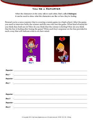 Image result for Dialogue Examples Grade 4