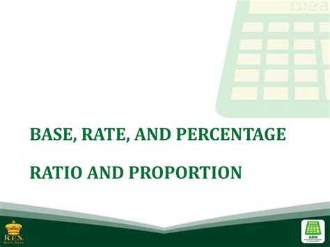 Toradh íomhá ar Rate Base Percentage Definition