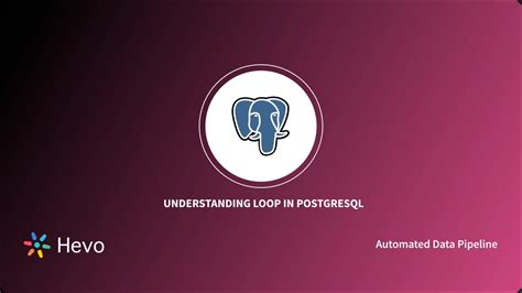 Image result for PostgreSQL SQL Loop