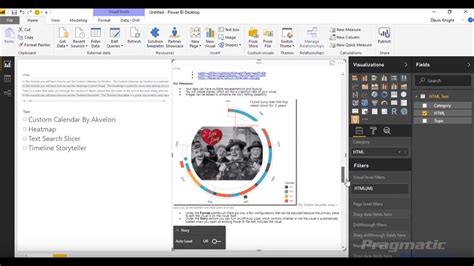 Toradh íomhá ar How to Use HTML Content Visual Power BI