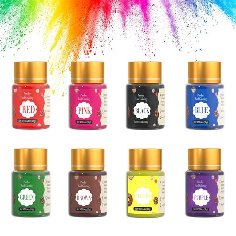 Toradh íomhá ar Powder Food Coloring